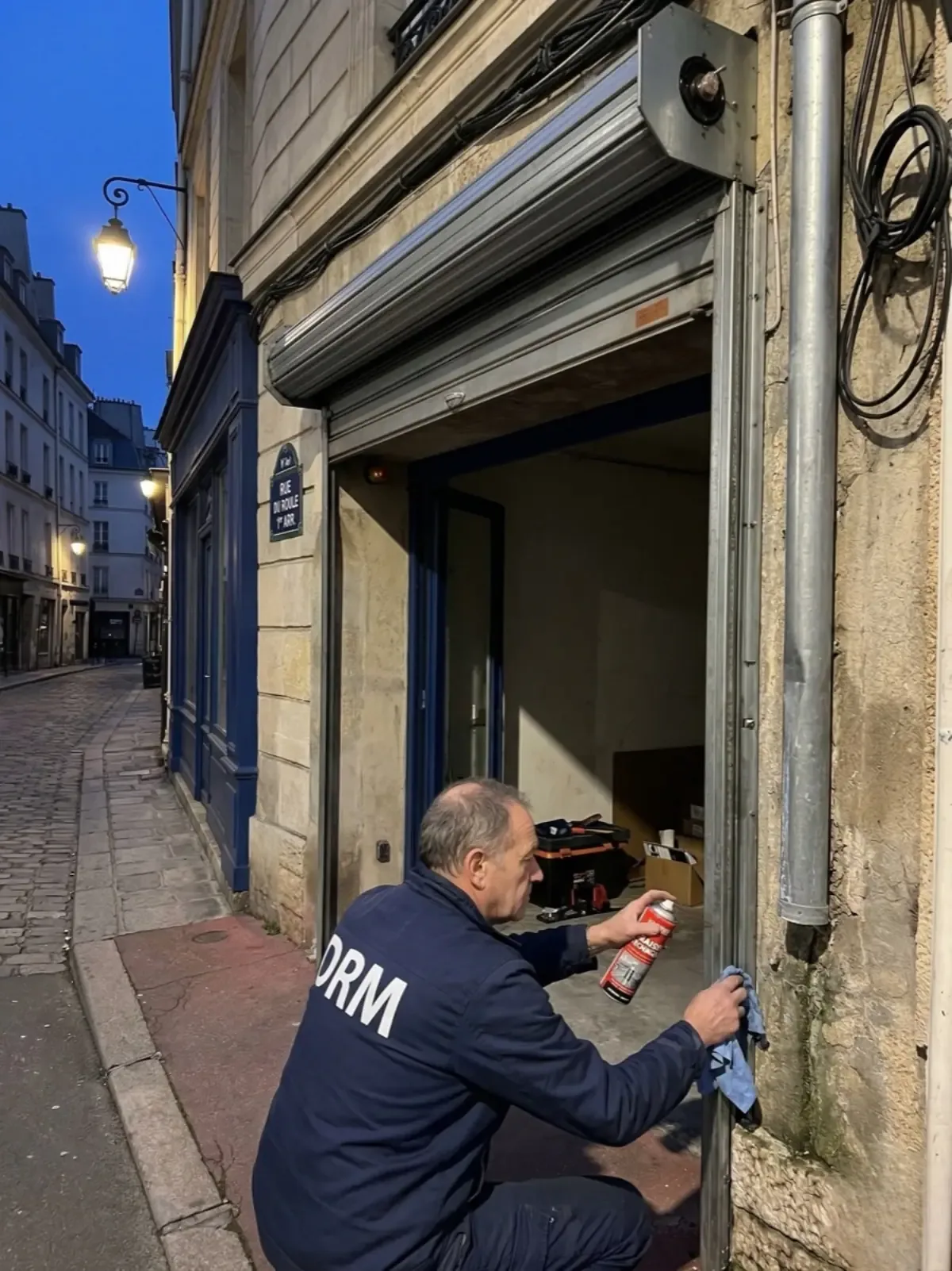 Entretien et maintenance de rideau métallique à Paris Entretien et maintenance de rideau métallique à Paris